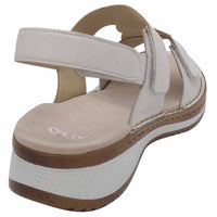 Ara Womens Ara Womens White High Soft Hawaii Sandal 12-29014-04