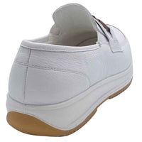 Ara Womens Ara Womens White Osaka Loafers 12-25528-04