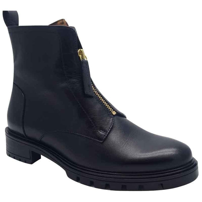 Ara Womens BLACK / 4UK Ara Womens Black Front Zip Clouser Ankle Boots 12-29520-01