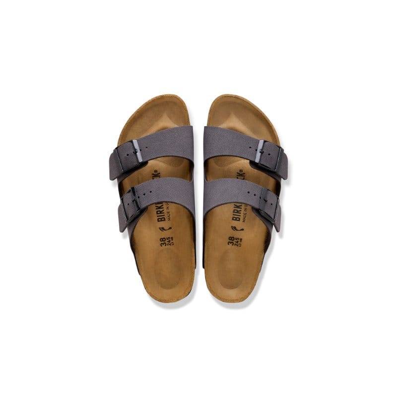 Birkenstock Men Mens Birkenstock Mens Arizona Birko-flor Nubuk Black Sandal - 1032023