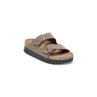 Birkenstock Womens BEIGE / 3.5UK Birkenstock Womens Beige Arizona Pap Flex Sandal - 1027417