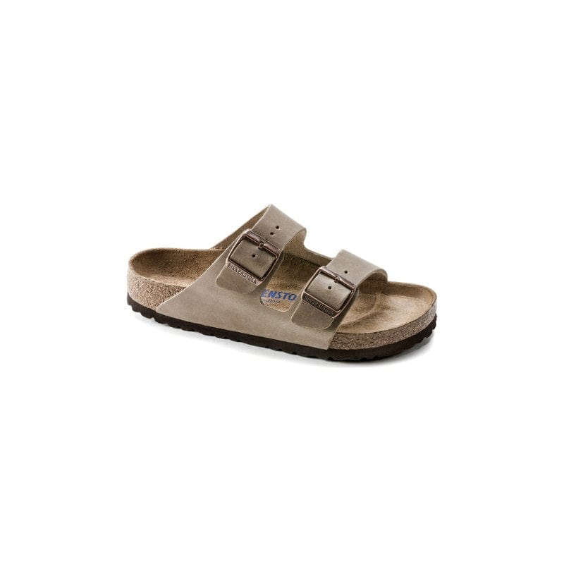Birkenstock Womens BEIGE / 4.5UK Birkenstock Womens Beige Arizona Soft Footbed Oiled Leather Sandal - 552813