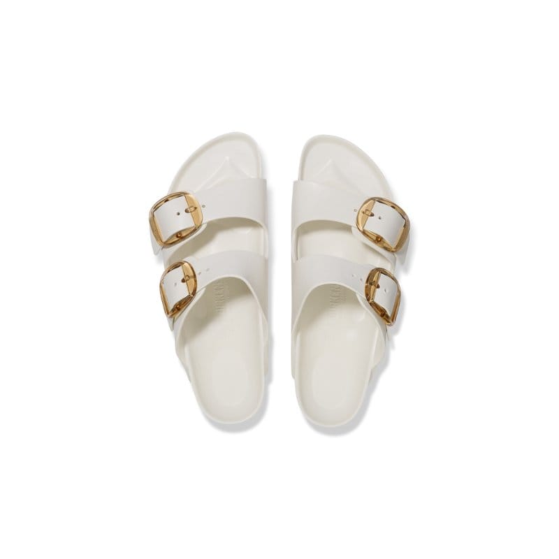 Birkenstock Womens Birckenstock Womens Arizona Big Buckle Eva White Sandal - 1029651