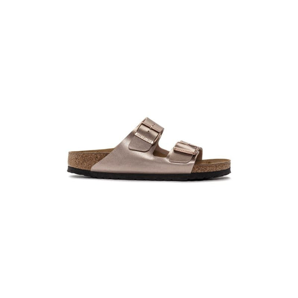 Birkenstock Womens Birkenstock Womens Arizona Birko Flor Bronze Sandal - 1023960