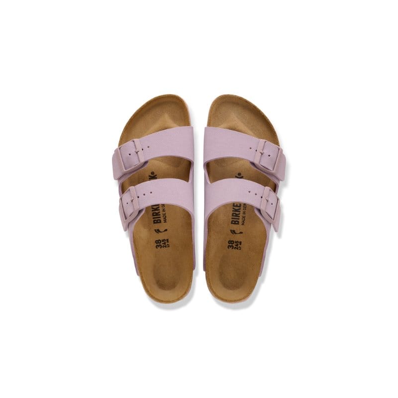 Birkenstock Womens Birkenstock Womens Arizona Birko-flor Purple Nubuk Sandal - 1031427