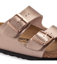 Birkenstock Womens Birkenstock Womens Arizona Soft Footbed Copper Slip On Sandal - 1023960