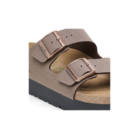 Birkenstock Womens Birkenstock Womens Beige Arizona Pap Flex Sandal - 1027417