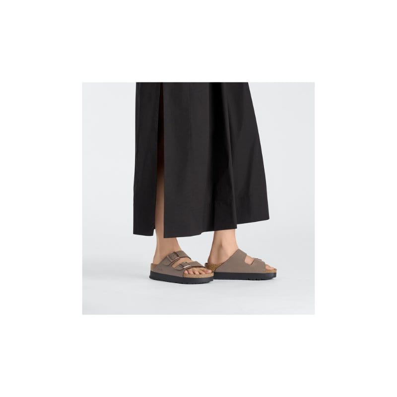 Birkenstock Womens Birkenstock Womens Beige Arizona Pap Flex Sandal - 1027417