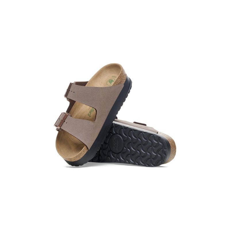 Birkenstock Womens Birkenstock Womens Beige Arizona Pap Flex Sandal - 1027417