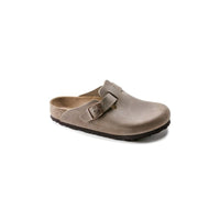 Birkenstock Womens Birkenstock Womens Beige Boston Oiled Leather Sandal - 960813