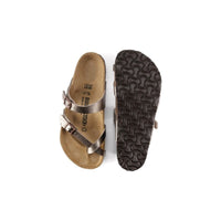 Birkenstock Womens Birkenstock Womens Beige Mayari Birko Flor Sandal - 1016408