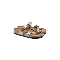 Birkenstock Womens Birkenstock Womens Beige Mayari Birko Flor Sandal - 1016408