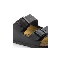 Birkenstock Womens Birkenstock Womens Black Arizona Birko Flor Sandal - 51791