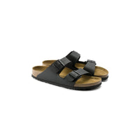 Birkenstock Womens Birkenstock Womens Black Arizona Birko Flor Sandal - 51791