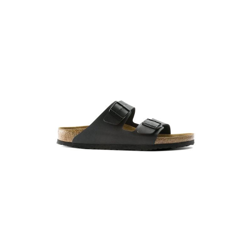 Birkenstock Womens Birkenstock Womens Black Arizona Birko Flor Sandal - 51791