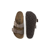 Birkenstock Womens Birkenstock Womens Brown Arizona Birkibuc Sandal - 151183