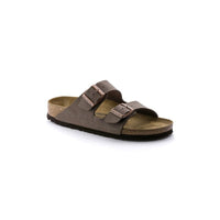 Birkenstock Womens Birkenstock Womens Brown Arizona Birkibuc Sandal - 151183