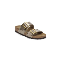 Birkenstock Womens GOLD / 4.5UK Birkenstock Womens Sydney Cushion Buckle Birko Flor Gold Sandal - 1029372