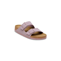 Birkenstock Womens PURPLE / 4.5UK Birkenstock Womens Arizona Birko-flor Purple Nubuk Sandal - 1031427