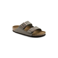 Birkenstock Womens TAUPE / 3.5UK Birckenstock Womens Arizona Birko-Flor Taupe Nubuck - 151213