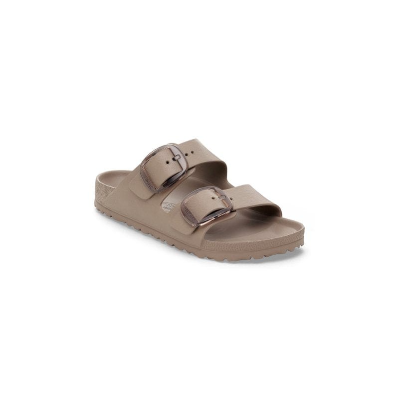 Birkenstock Womens TAUPE / 4.5UK Birckenstock Womens Arizona Big Buckle Eva Taupe Sandal - 1030389