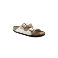 Birkenstock Womens WHITE / 4.5UK Birkenstock Womens White Arizona Birko Flor Sandal - 1009921