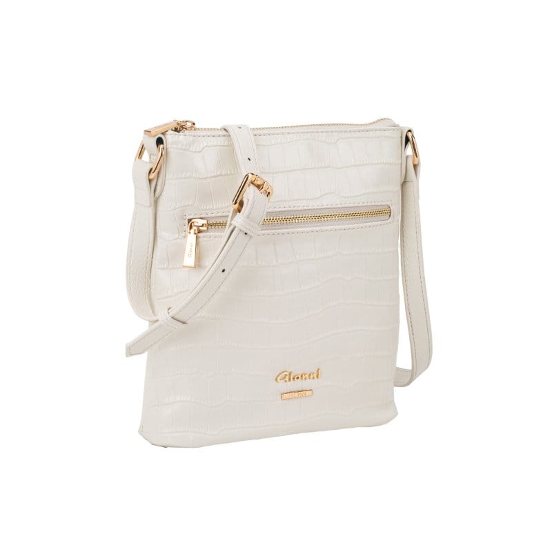 Brandwell Womens BEIGE / ONE SIZE Gionni Womens Beige Crossbody Bag Lagoon - 11G2764