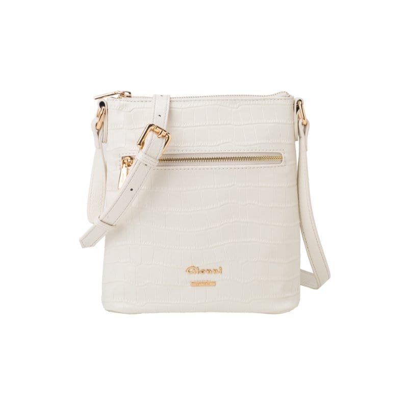 Brandwell Womens BEIGE / ONE SIZE Gionni Womens Beige Crossbody Bag Lagoon - 11G2764