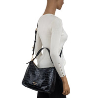 Brandwell Womens BLACK / ONE SIZE Gionni Womens Black Slouchy Shoulder Bag Lagoon - 11G2762