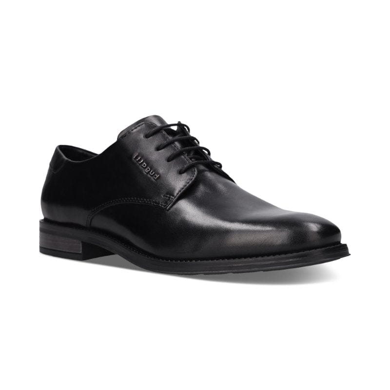 Bugatti Mens BLACK / 8UK Bugatti Mens Black Lace Up Leather Shoes 311-AYN01-1000