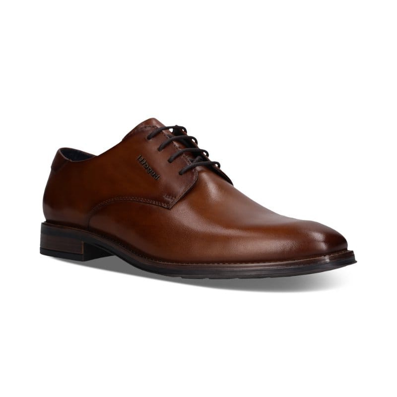 Bugatti Mens BLACK / 8UK Bugatti Mens Tan Lace Up Leather Shoes 311-AYN01-1100