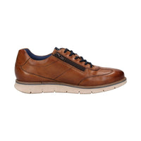 Bugatti Mens BLUE / 7UK Bugatti Mens Tan Lace Up Trainer Sprinter 331-ARY01-1000