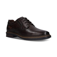 Bugatti Mens BROWN / 7UK Bugatti Mens Brown Lace Up Leather Shoes 311-AOC04-3500