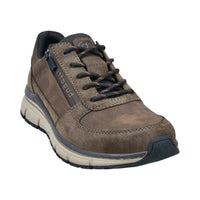 Bugatti Mens BROWN / 8UK Bugatti Mens Brown Lace Up Trainer 332-AOS01-5500