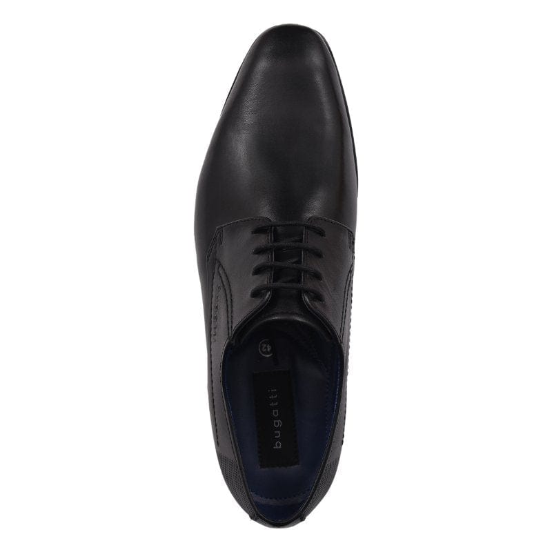 Bugatti Mens Bugatti Mens Black Lace Up Dress Shoe Mattia II 311-66605-1000