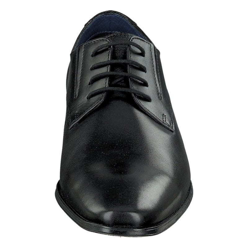Bugatti Mens Bugatti Mens Black Lace Up Leather Morino Shoes 312-42002-1000