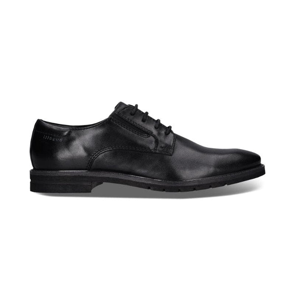 Bugatti Mens Bugatti Mens Black Lace Up Leather Shoes 311-A9G1F-1000