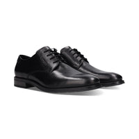Bugatti Mens Bugatti Mens Black Lace Up Leather Shoes 311-AYN01-1000