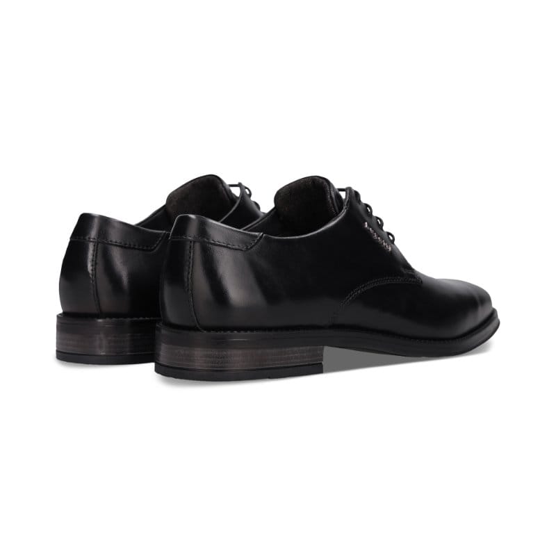 Bugatti Mens Bugatti Mens Black Lace Up Leather Shoes 311-AYN01-1000