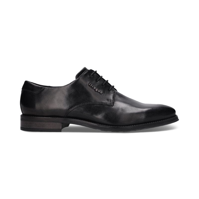 Bugatti Mens Bugatti Mens Black Lace Up Leather Shoes 311-AYN01-1000