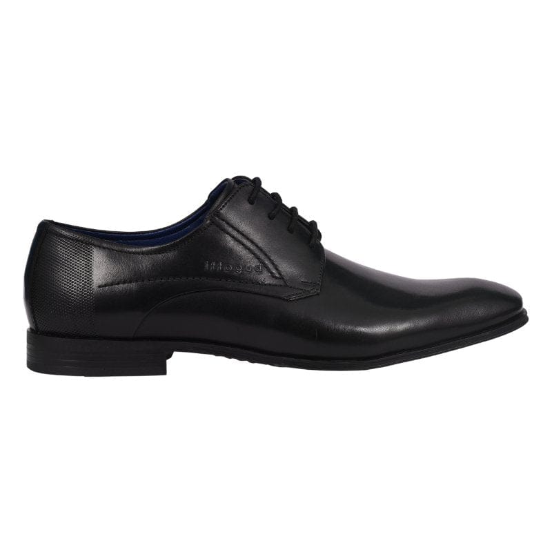 Bugatti Mens Bugatti Mens Black Lace Up Leather Shoes SS26 311-66605-1000