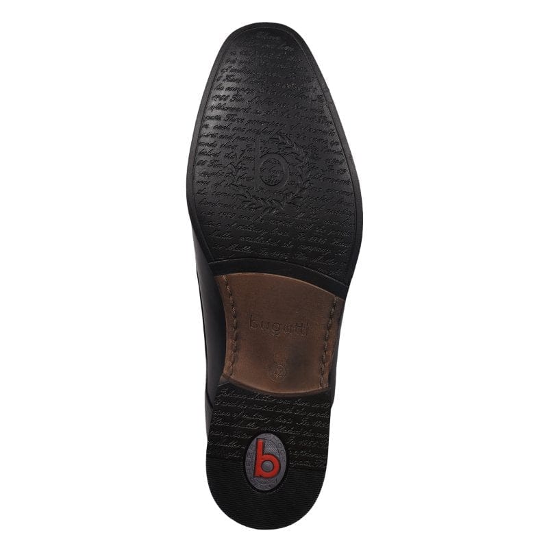 Bugatti Mens Bugatti Mens Black Lace Up Leather Shoes SS26 311-66605-1000