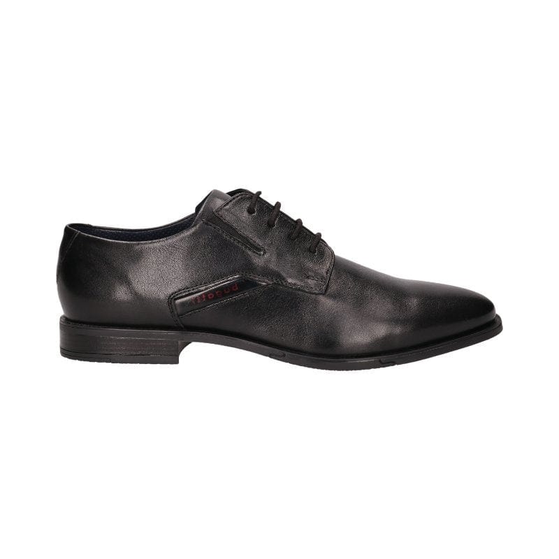 Bugatti Mens Bugatti Mens Black Soft Leather Lace-Up Shoe 312-AFY04-1000
