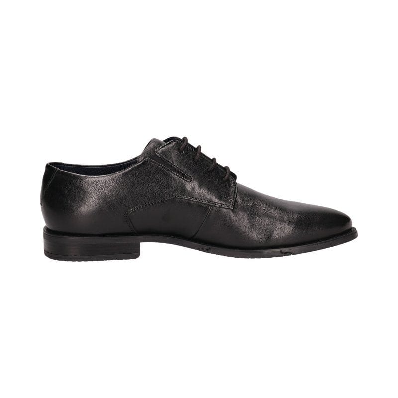 Bugatti Mens Bugatti Mens Black Soft Leather Lace-Up Shoe 312-AFY04-1000