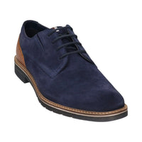 Bugatti Mens Bugatti Mens Blue Lace Up Dress Shoe Merlo 311-A9E08-1400