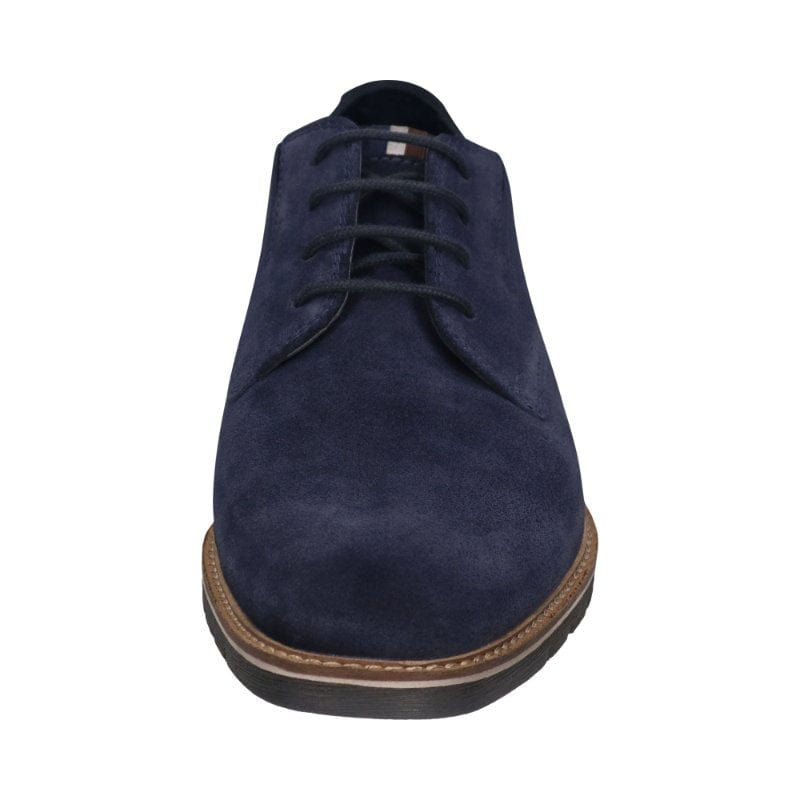Bugatti Mens Bugatti Mens Blue Lace Up Dress Shoe Merlo 311-A9E08-1400