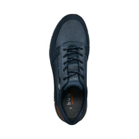 Bugatti Mens Bugatti Mens Blue Lace Up Trainer 331-AOS01-5200