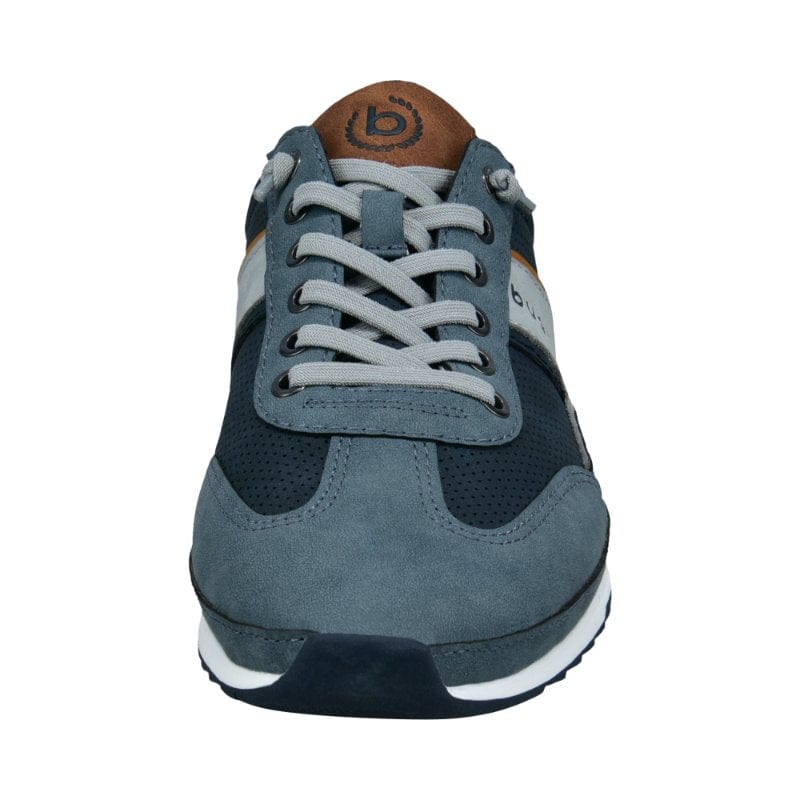Bugatti Mens Bugatti Mens Blue Lace Up Trainer Riptide 321-A3A01-5050