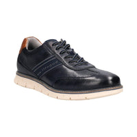 Bugatti Mens Bugatti Mens Blue Lace Up Trainer Sprinter 331-ARY01-1000