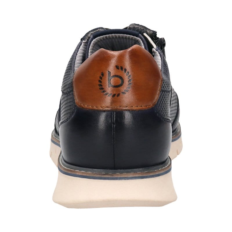 Bugatti Mens Bugatti Mens Blue Lace Up Trainer Sprinter 331-ARY01-1000